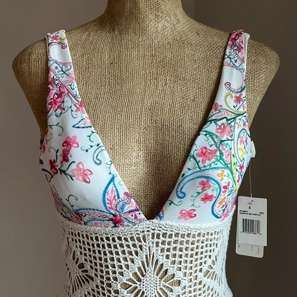 L*Space Samantha One Piece Swimsuit Size 6 NWT